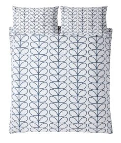 Orla Kiely Linear Stem Duvet Cover, King, Whale
