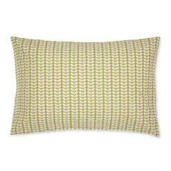 Orla Kiely Flower Tile Standard Pillowcase Pair, Lupin