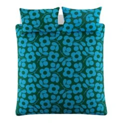Orla Kiely Stem Sprig Duvet Set, King, Jade