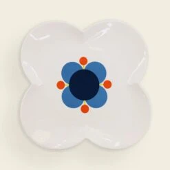 Orla Kiely Flower Shapped Platter