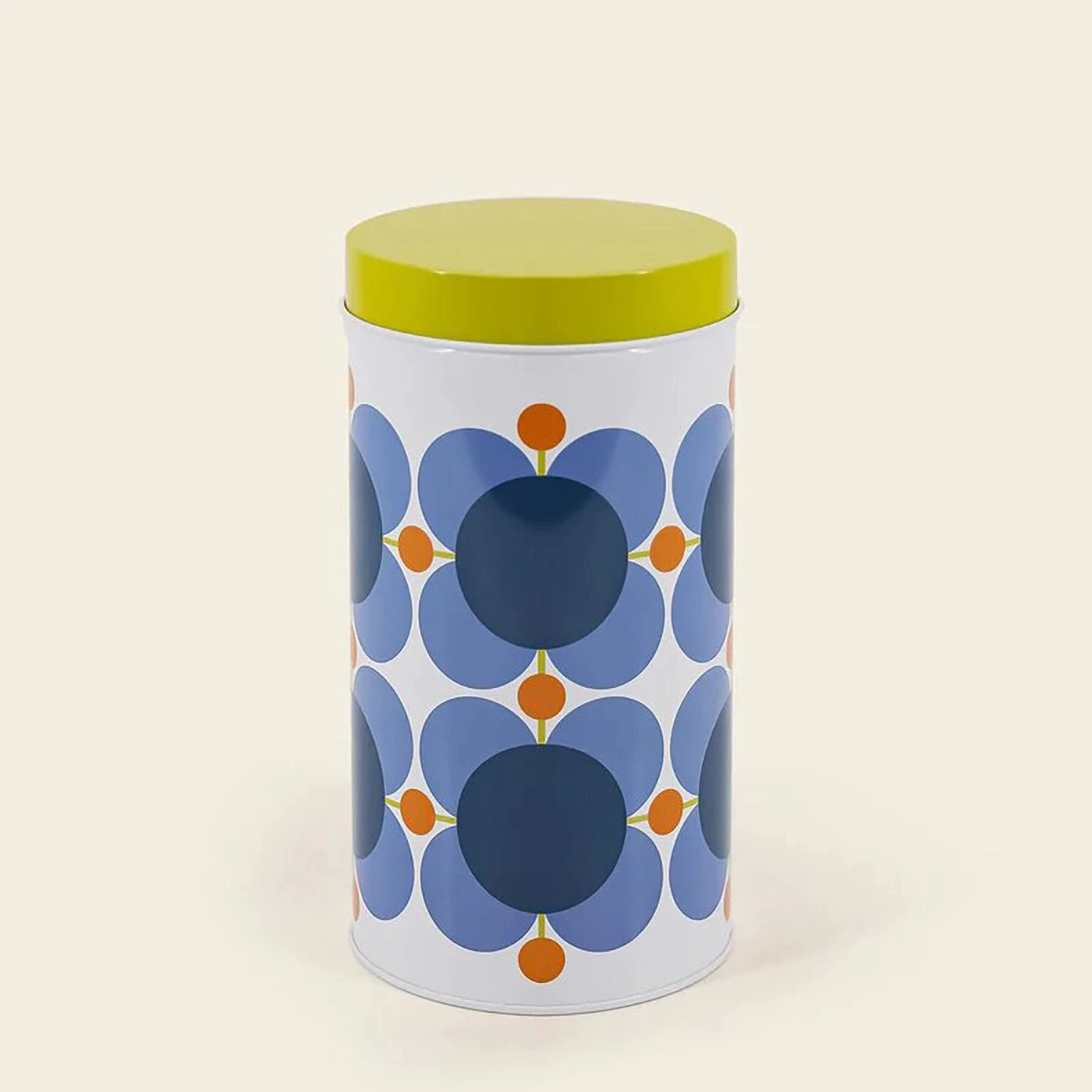 Orla Kiely Atomic Flower Nesting Cannister Tins, Set Of 3 - Image 2