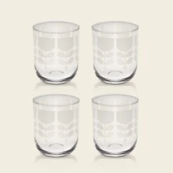 Formal Water Glass Set Of 4