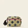 Angle Camera Bag - Flower Polka Dot Olive