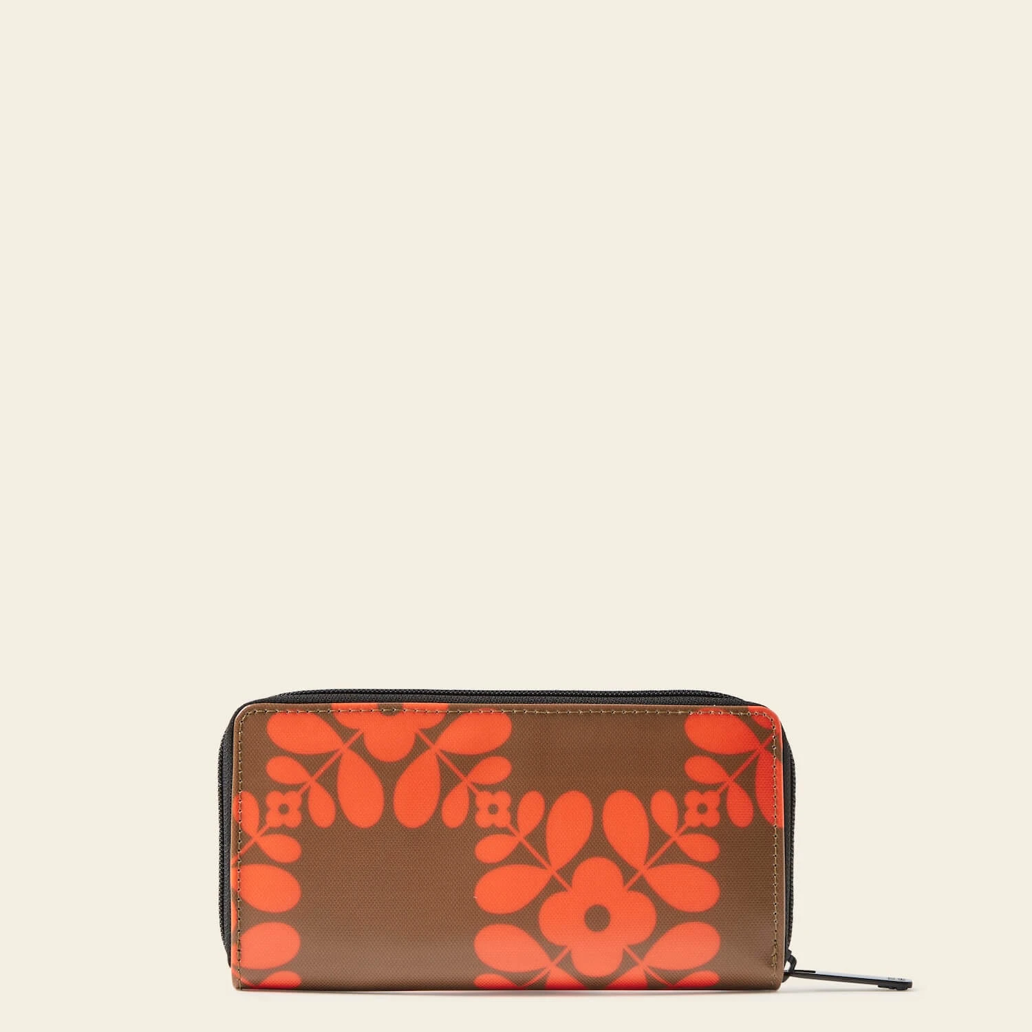 Forget Me Not Wallet - Lattice Flower Tile Conker - Image 3