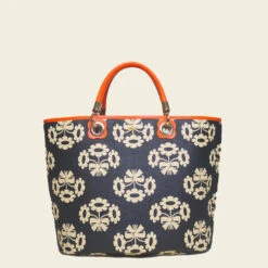 Smile Tote - Posey Flower Midnight