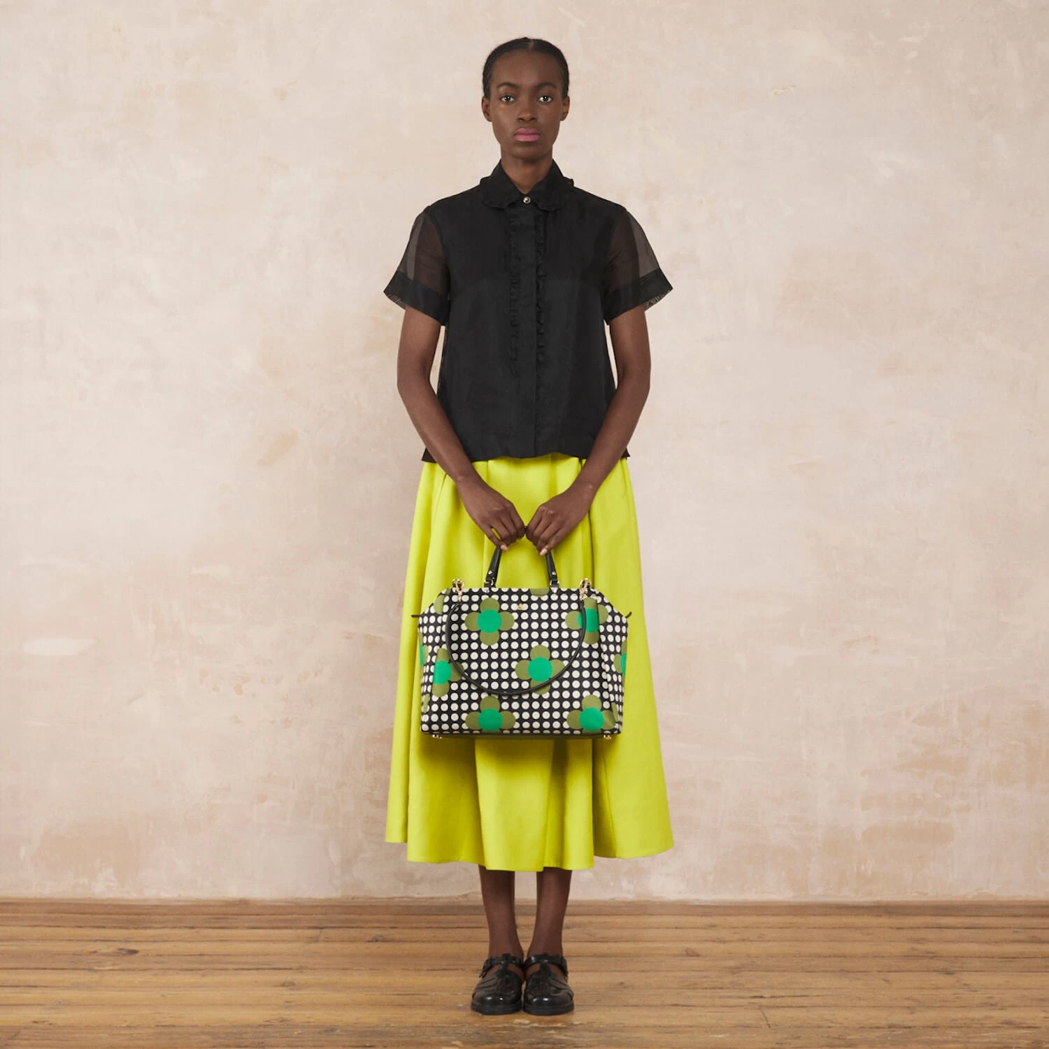 Opera Big Tote - Jewel Flower Polka Dot - Image 2