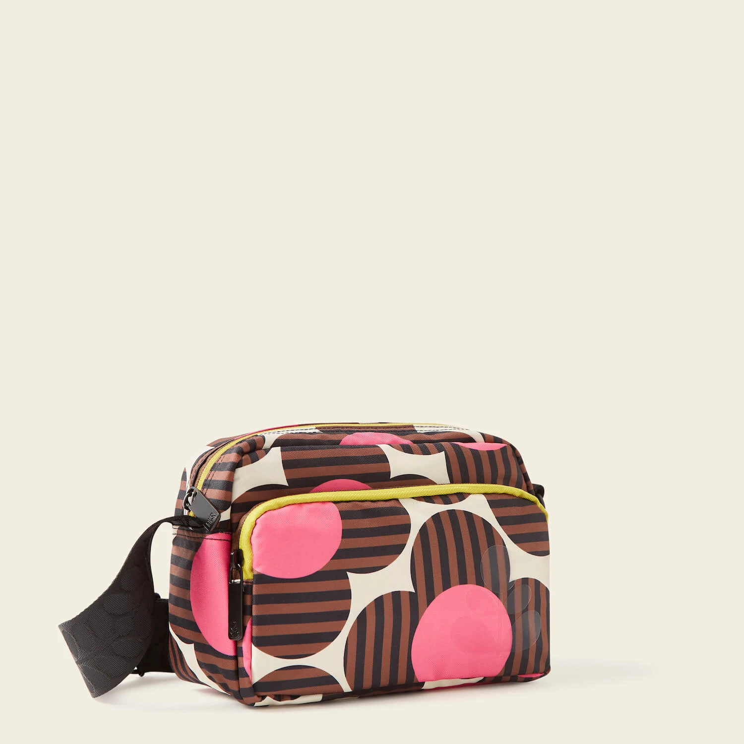 Angle Camera Bag - Striped Flower Azalea - Image 3