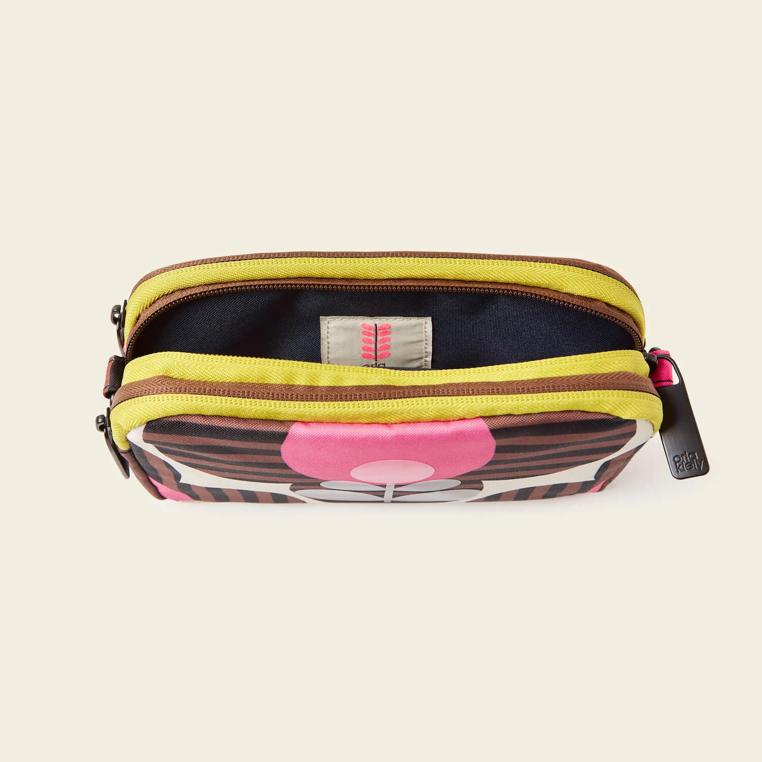 Tripod Crossbody - Striped Flower Azalea - Image 5