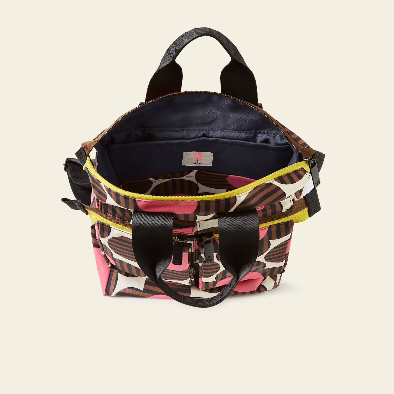 Axis Medium Backpack - Striped Flower Azalea - Image 5