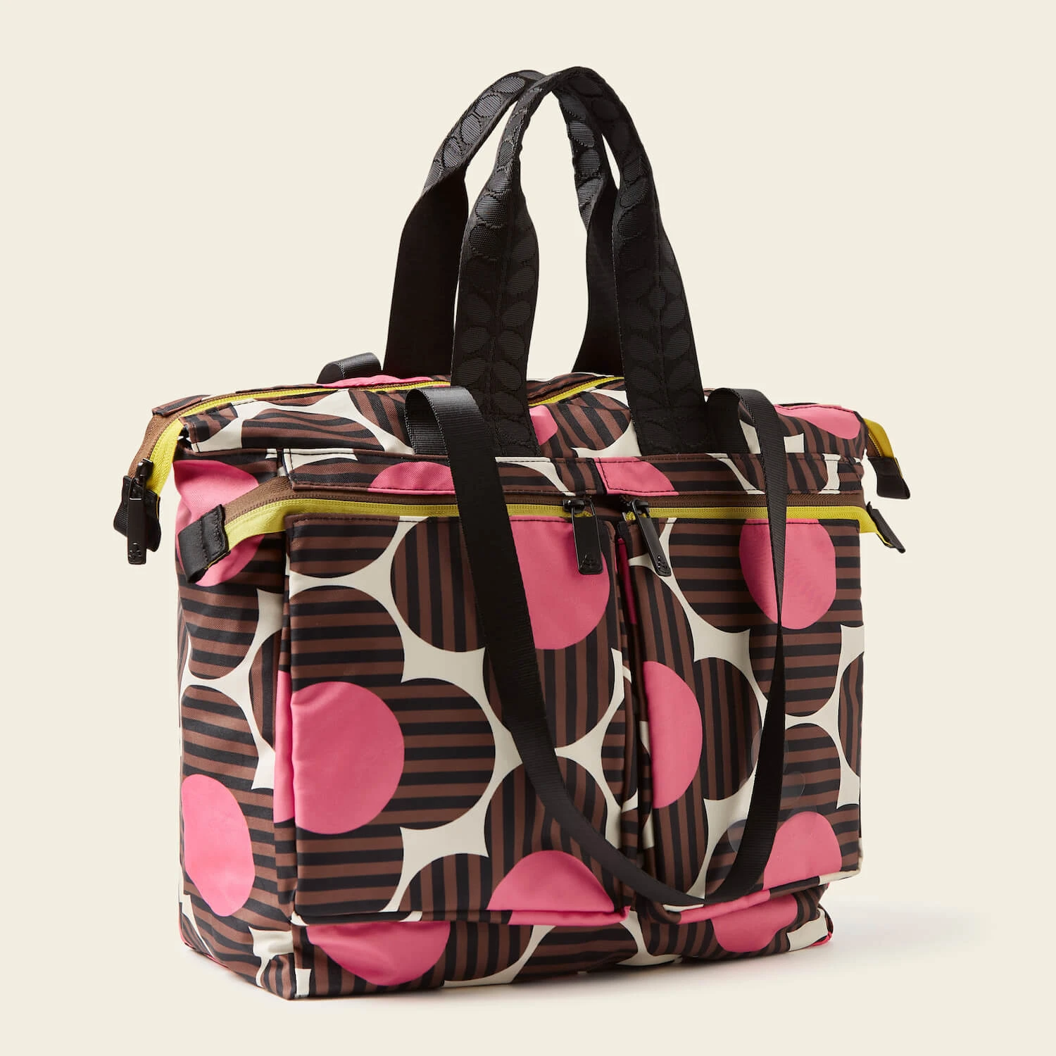Axis Tote - Striped Flower Azalea - Image 3