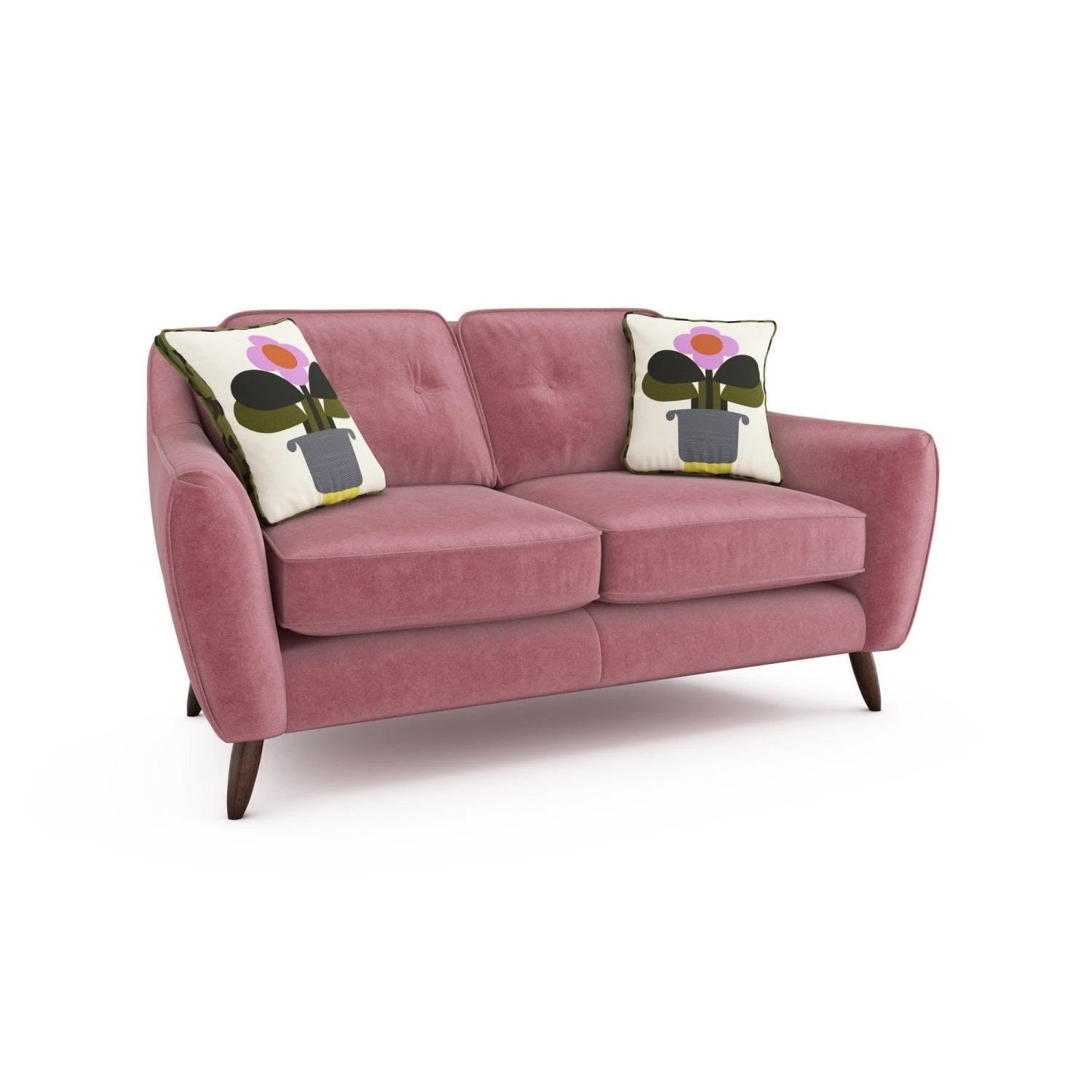Orla Kiely Laurel Small Velvet Sofa