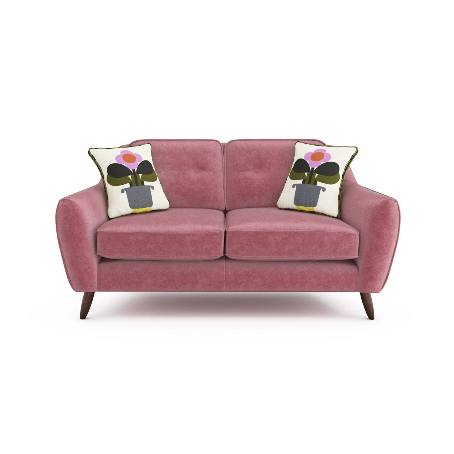 Orla Kiely Laurel Small Velvet Sofa - Image 4