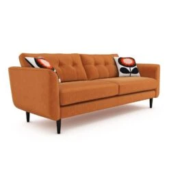 Orla Kiely Linden Large Velvet Sofa