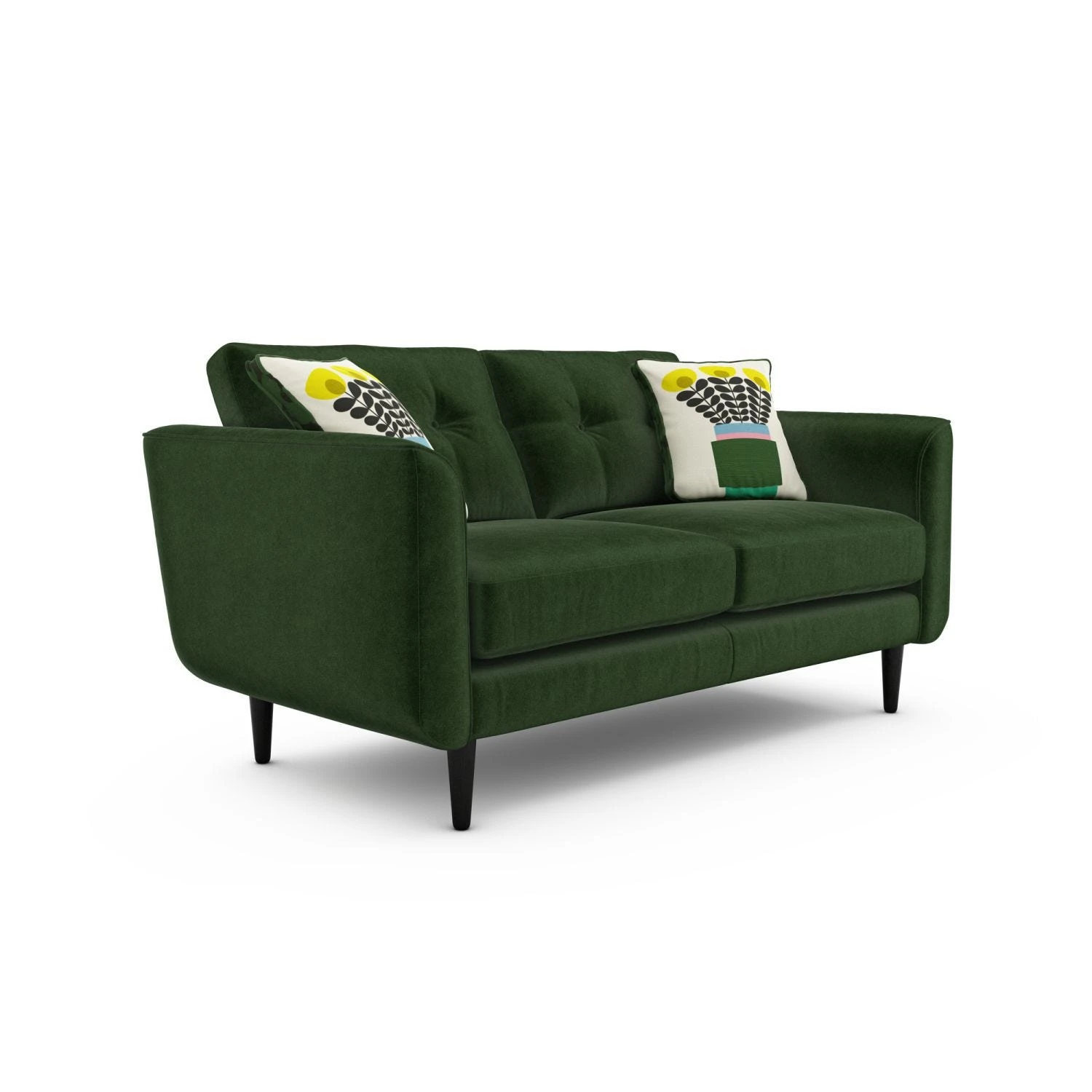 Orla Kiely Linden Small Velvet Sofa - Image 4