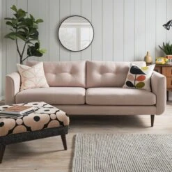 Orla Kiely Linden Large Fabric Pattern Sofa