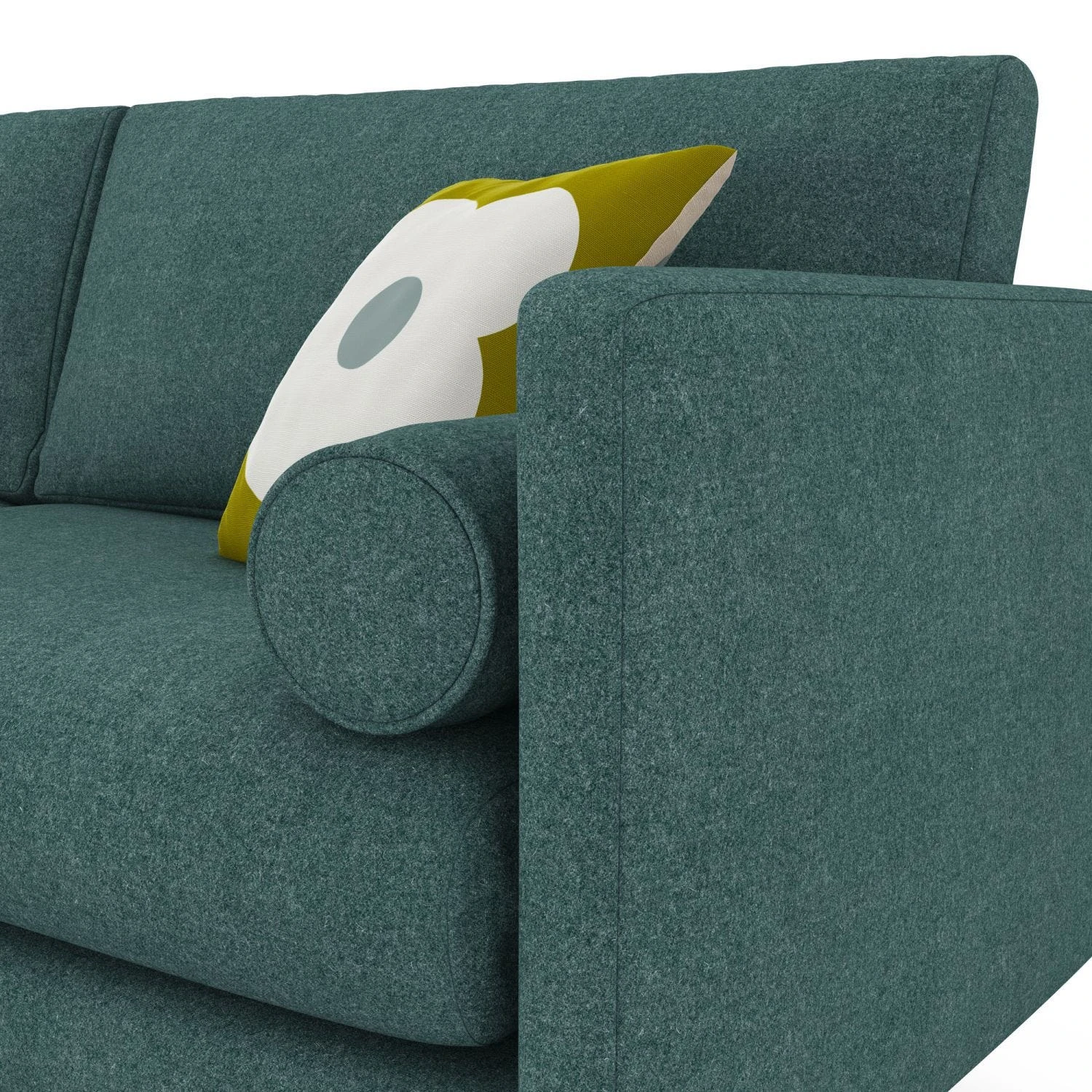Orla Kiely Mimosa Left Hand Facing Large Fabric Chaise Sofa - Image 3