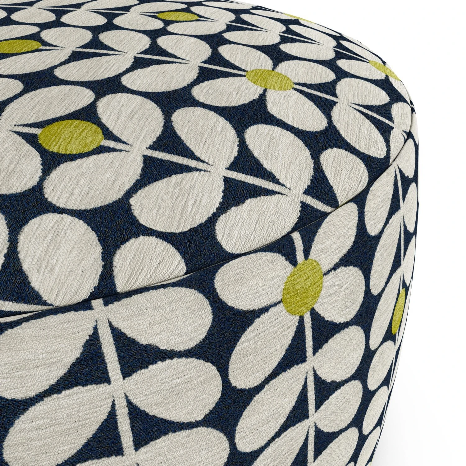 Orla Kiely Conway Fabric Pattern Small Footstool - Image 2