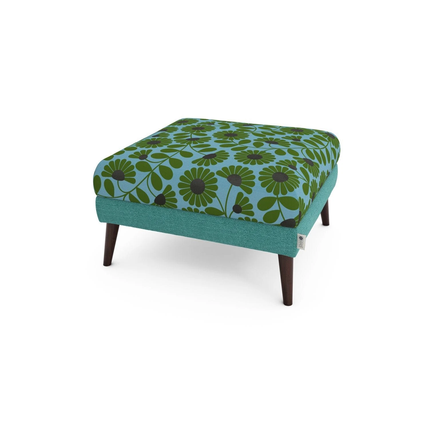 Orla Kiely Flynn Fabric Footstool