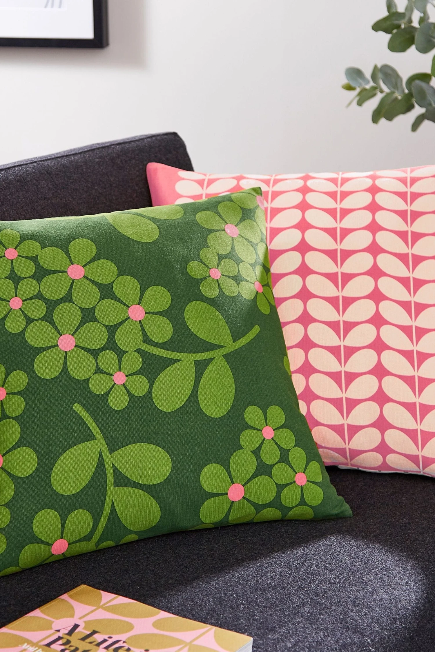 Orla Kiely Wisteria Cushion