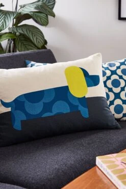 Orla Kiely Dachshund Cushion