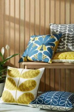 Orla Kiely Bright Honey Bee Cushion
