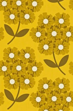 Orla Kiely Giant Rhodedendron Wallpaper