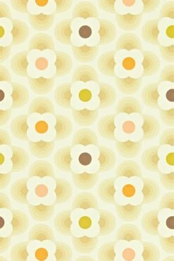 Orla Kiely Multi Striped Petal Wallpaper