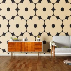 Flower Power Wallpaper - 70cm X 10m