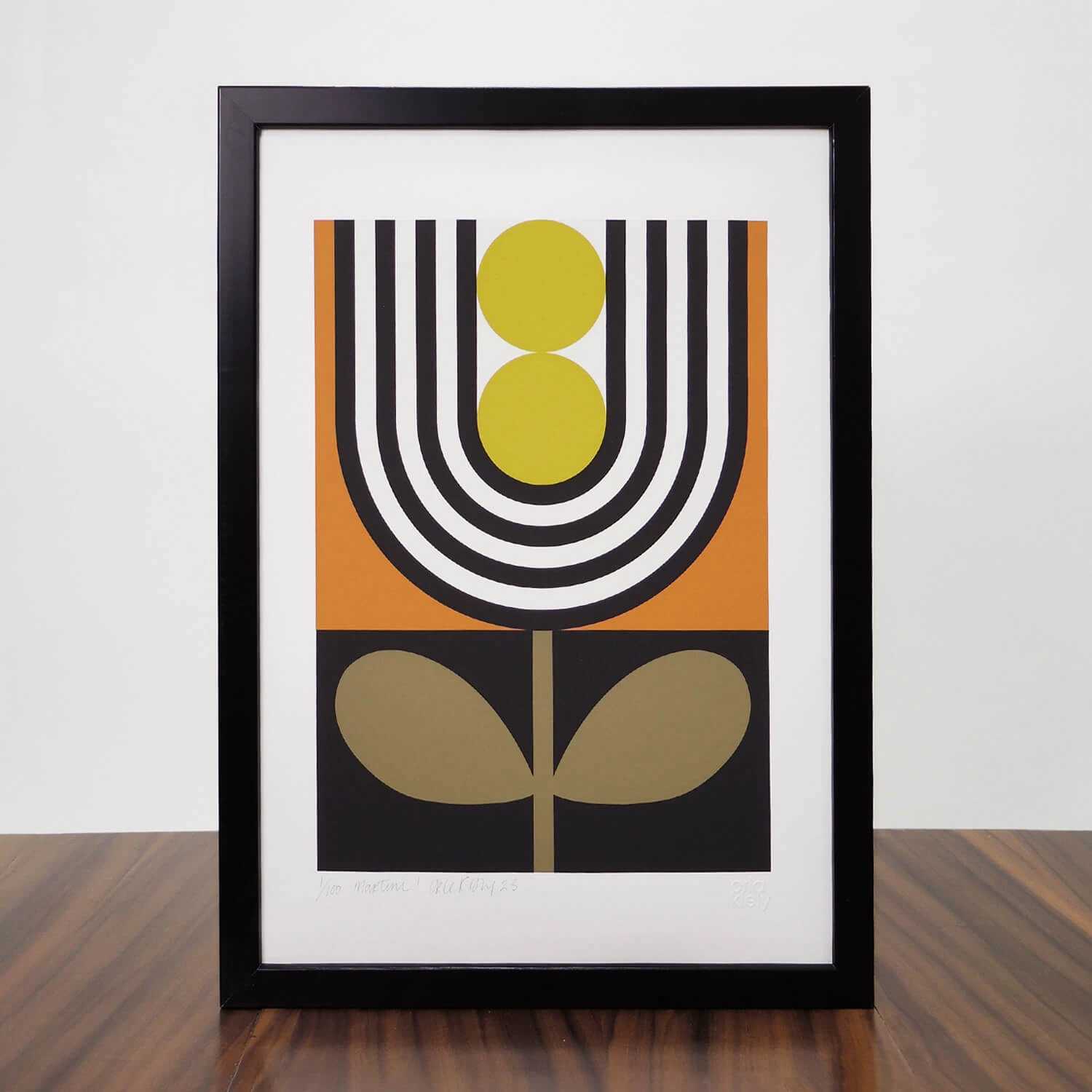 Screen Printed Artwork - Martini
