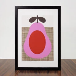 Screen Printed Artwork - Pear